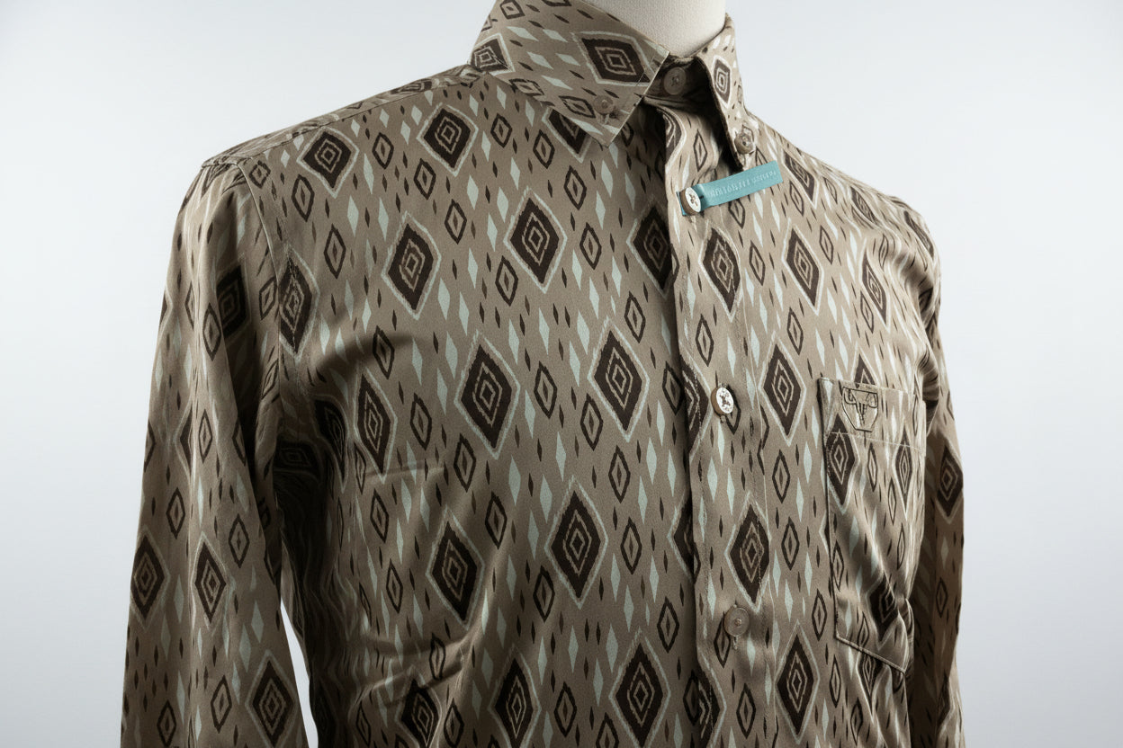 Platini Mens Shirt CWL11337 khaki