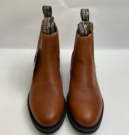 Botin Establo Miel Grazzly men boot sole rubber