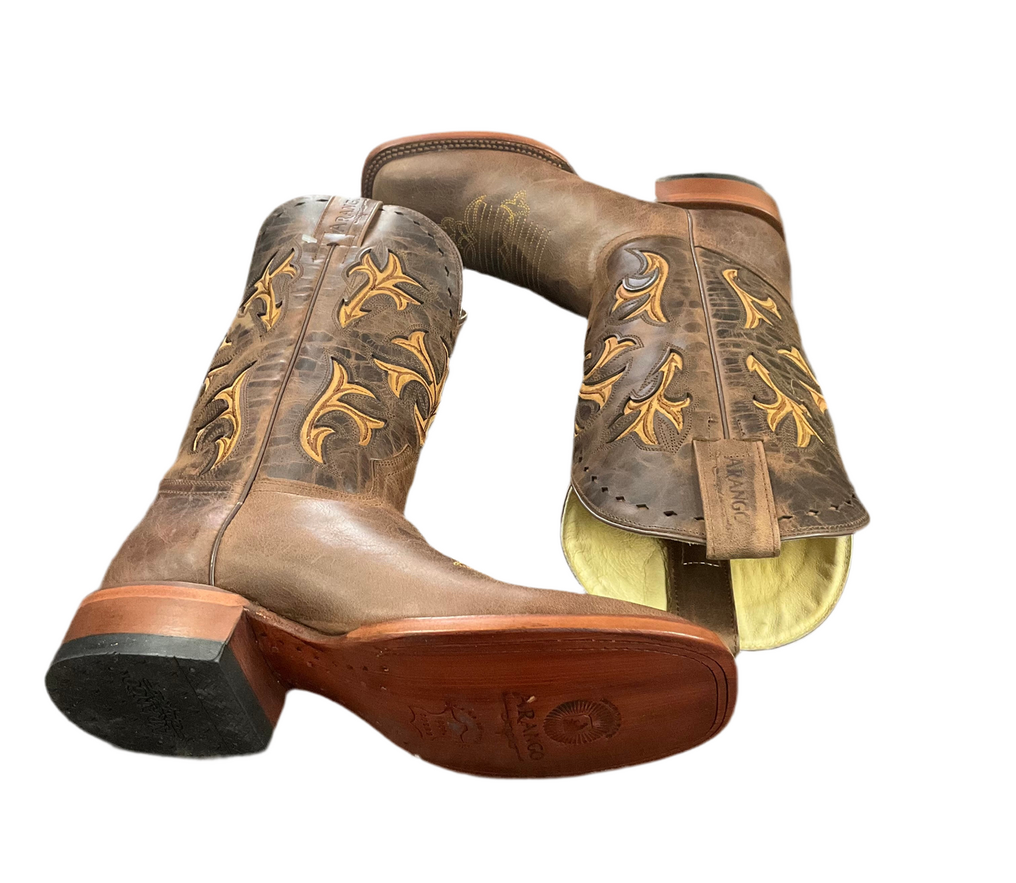 Arango Men Boots Tobacco Clearance