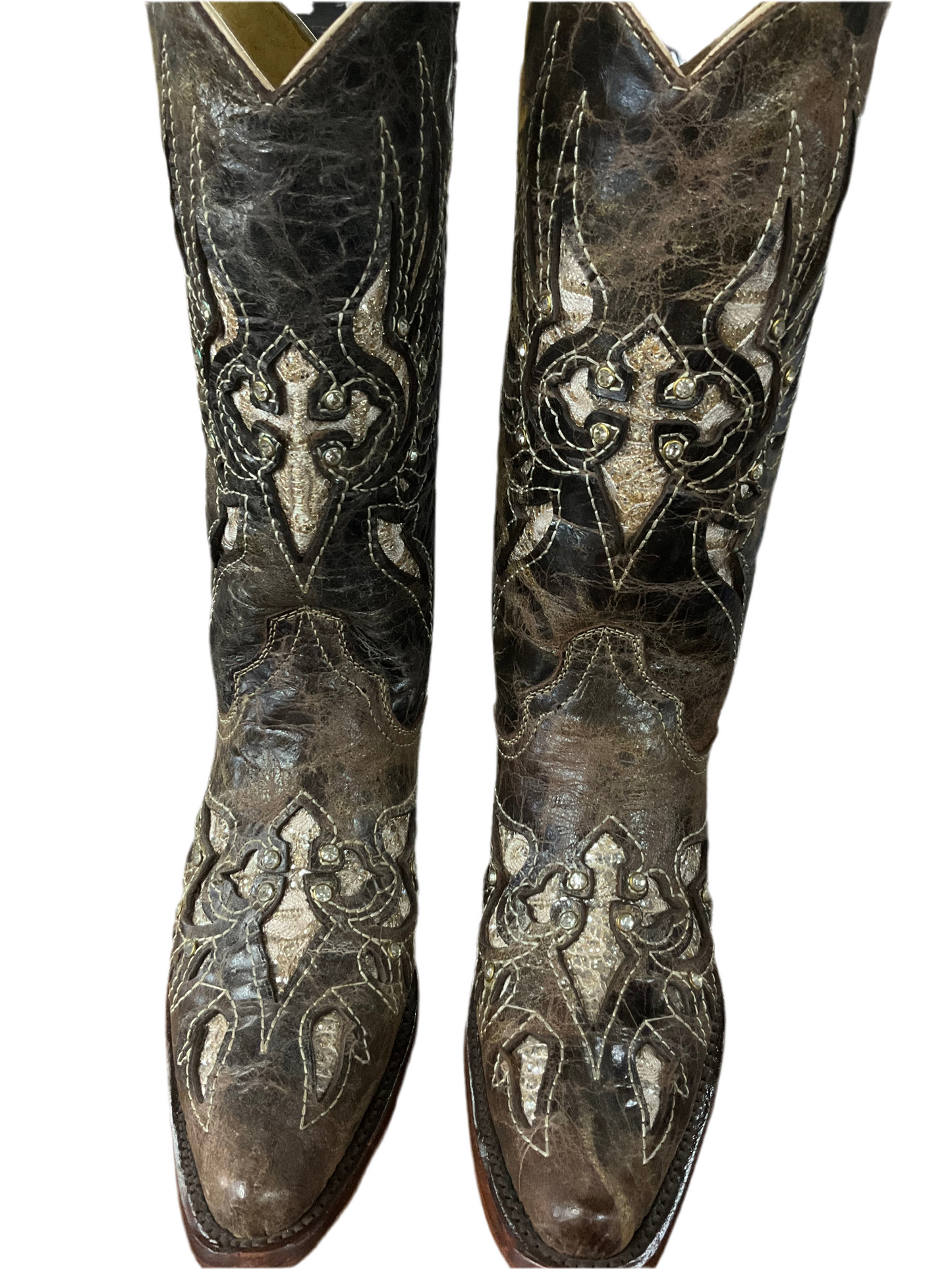 OkCorral Bronze Metallic Lady Clearance Boot