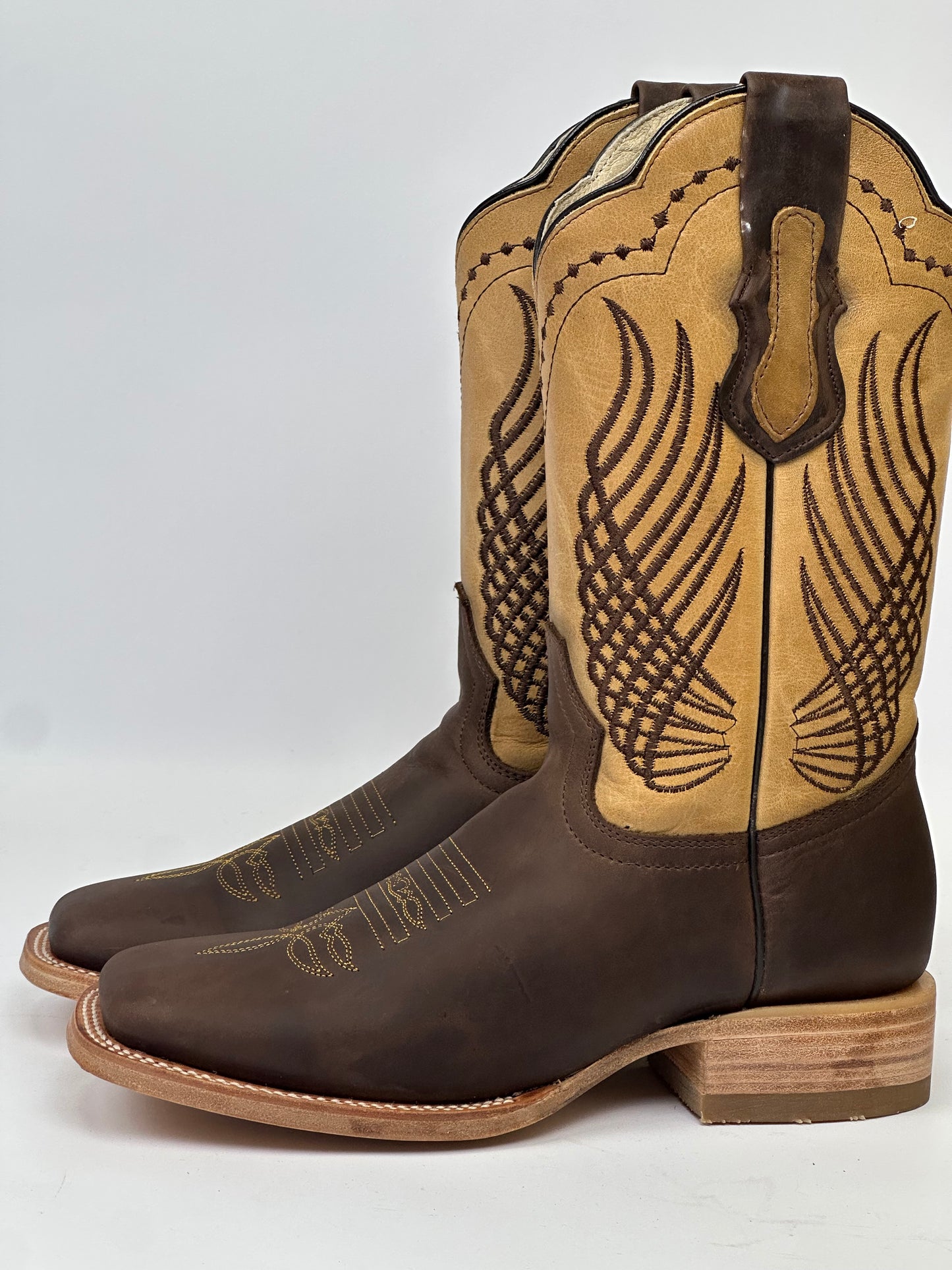 Arango Crazy Grasso Chocolate Men’s Pro-Rodeo Western Boots