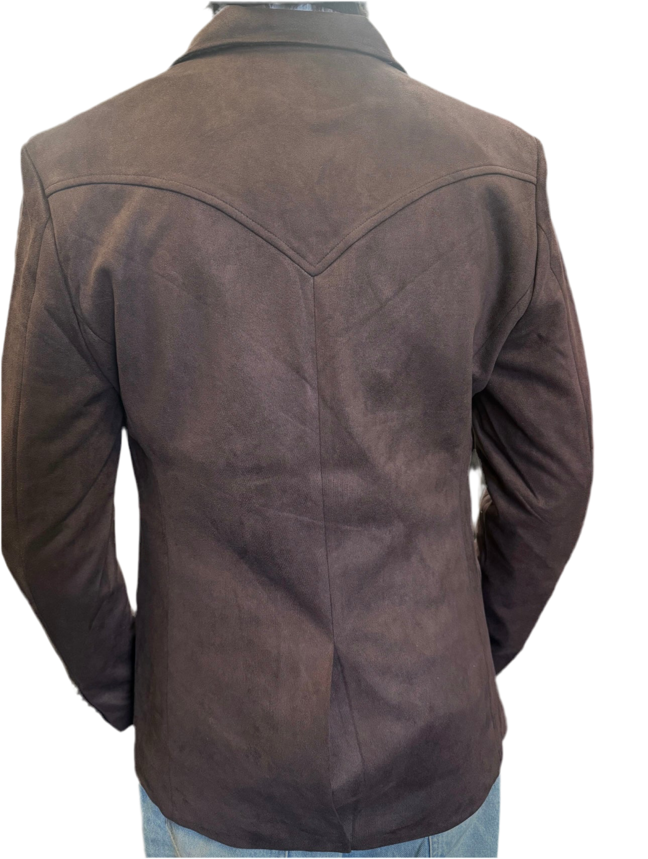 Saco Lamasini Gamuza Brown LAM510