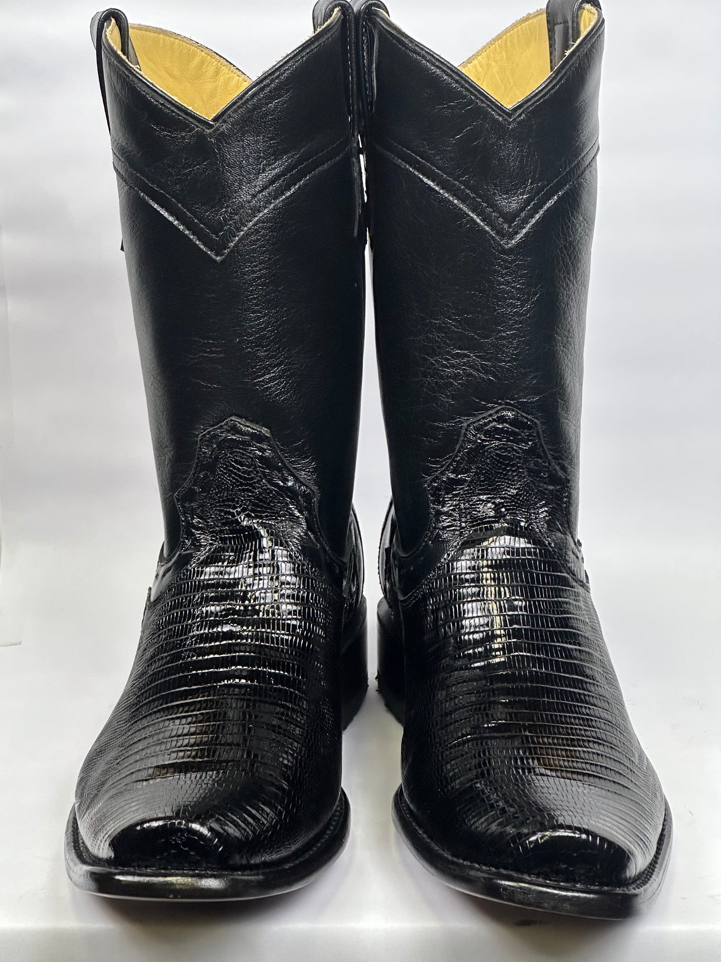 Arango Europea Lizard Black Exotic Men’s Boots