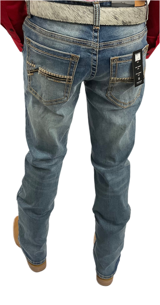 Men Jeans Montero Style MT4649-LT Boot cut