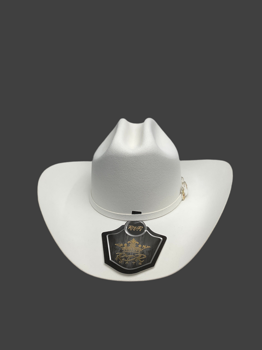 Texana RDR white 10XM70 Style Marlboro Brim 4” 10X