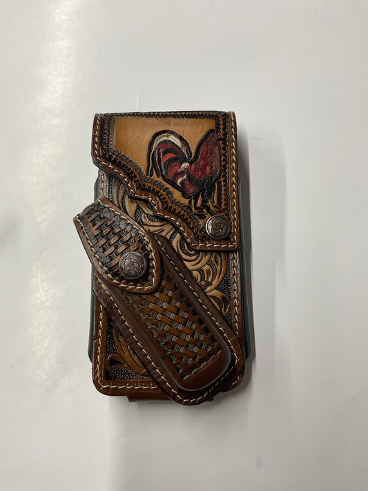 Cell phone case & knife (Funda para celular y Navaja cinceladas )