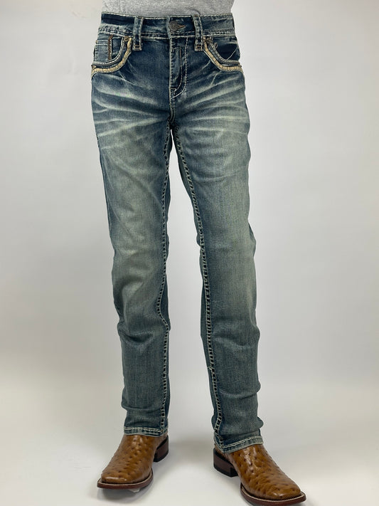 Montero Men jeans MT4660-Med modern boot