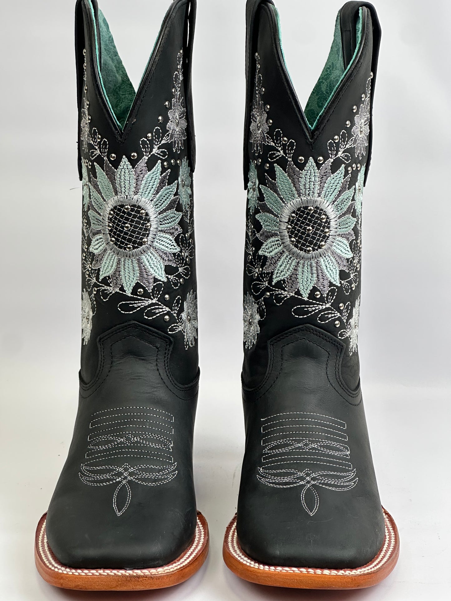 Arango Sunflower Black Pro-Rodeo Women’s Western Boots