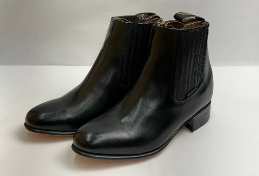 Botin Charro Arango Negro piel men