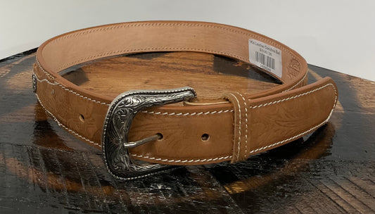 Kid Leather Conchos Belt