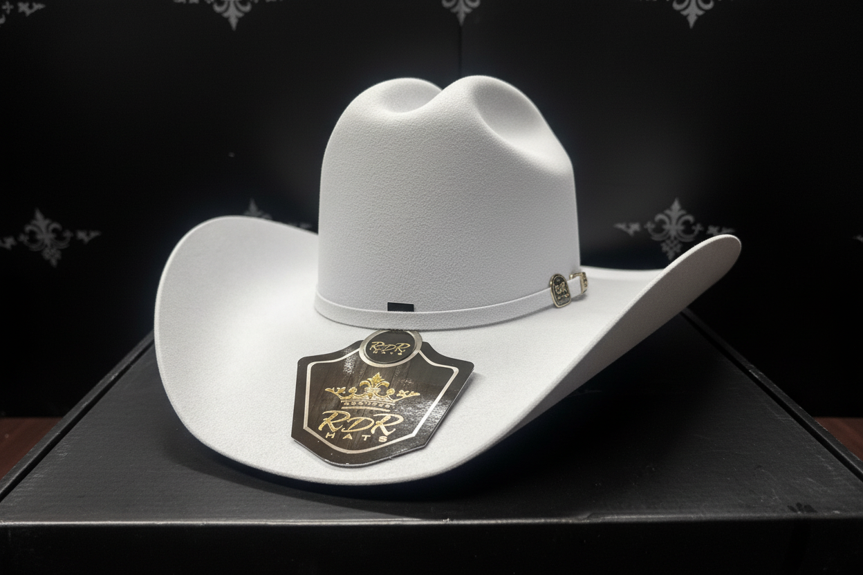 RDR Hat 10X Grey Marlboro Brim 4”