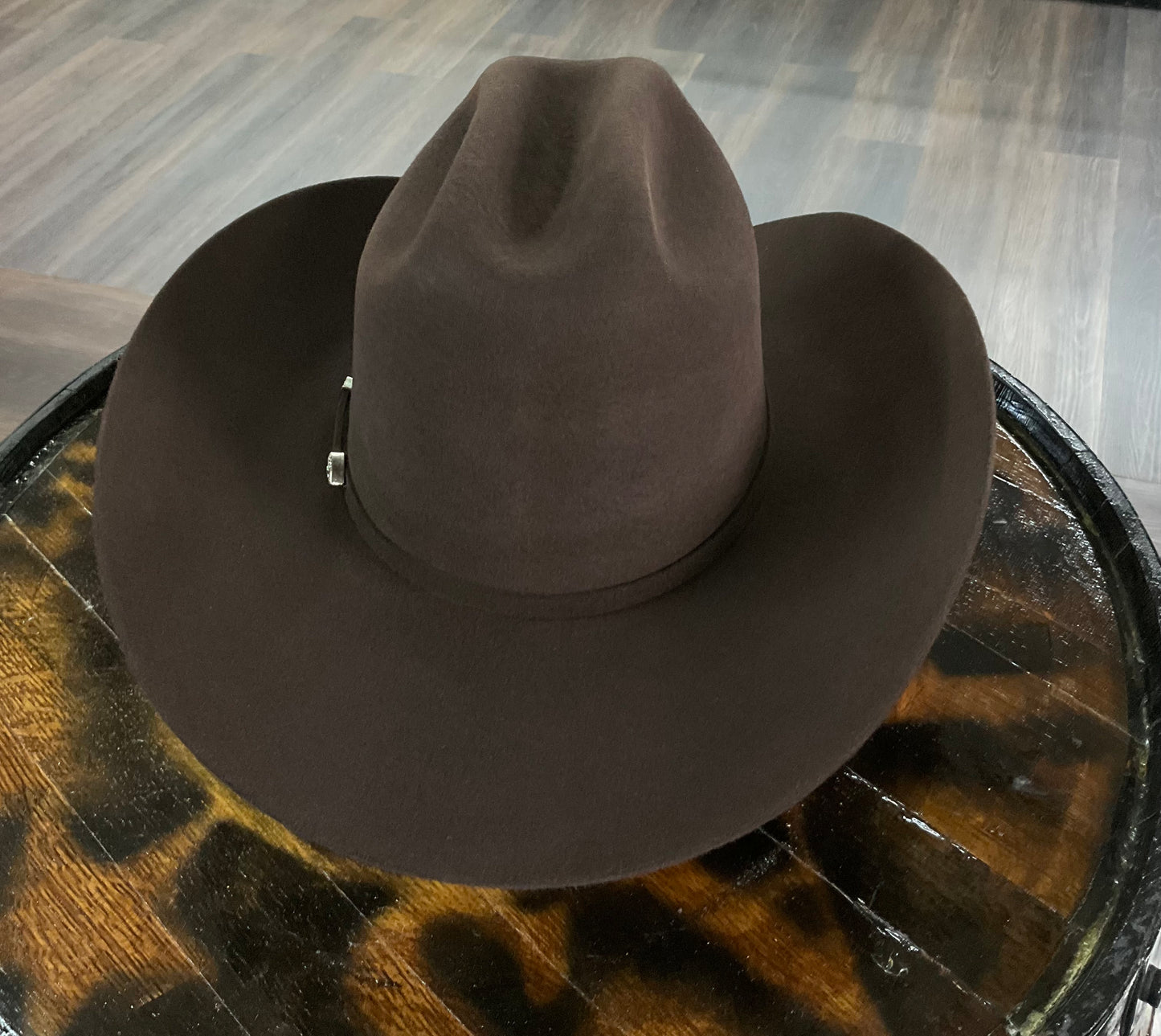 Texana RDR patrón chocolate  4XEP20 Brim 4”