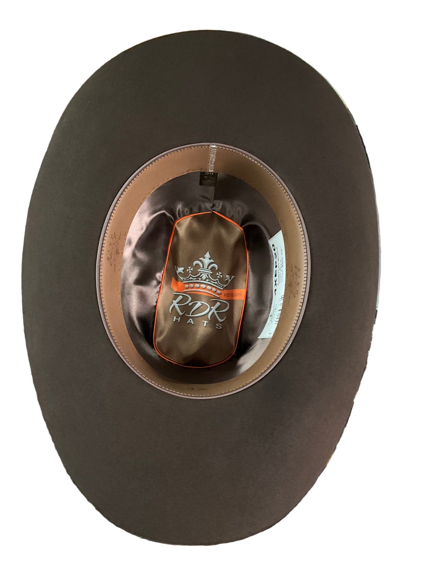 Texana RDR patrón chocolate  4XEP20 Brim 4”