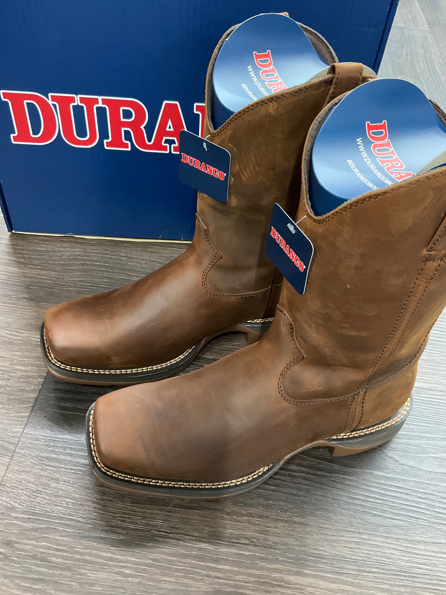 Durango Men’s work boots DB5444 Brown soft toe