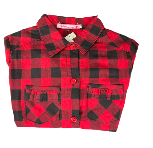 Cutie Fashion Red Girls Shirt (Camisa Niña) GTSHIRT08 SS