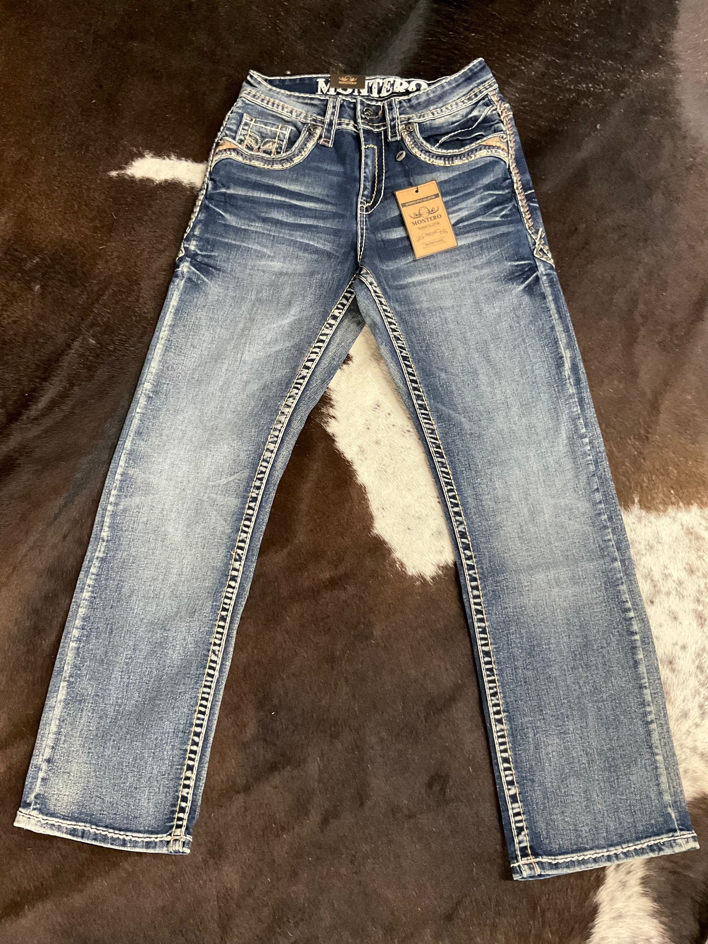 Montero Men Jean MT4661-MED Med Blue