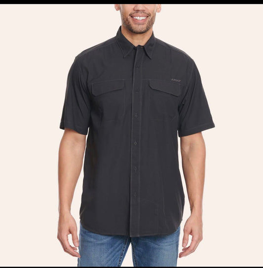 Ariat Venttek Outbound SS Shirt color:black 10035388