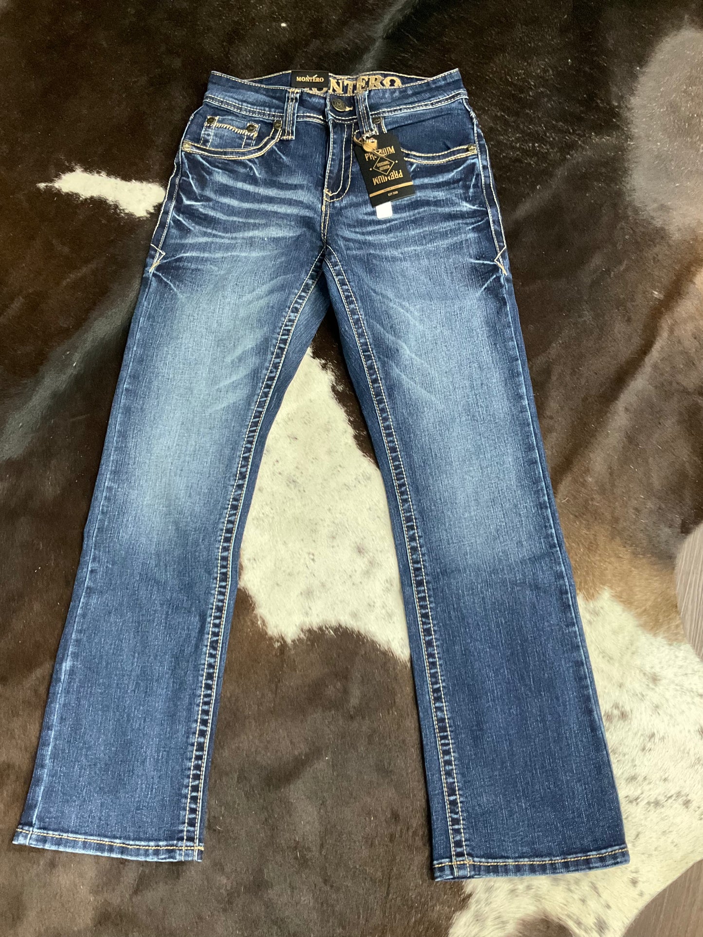Pantalon montero MT4665 Med blue modern boot