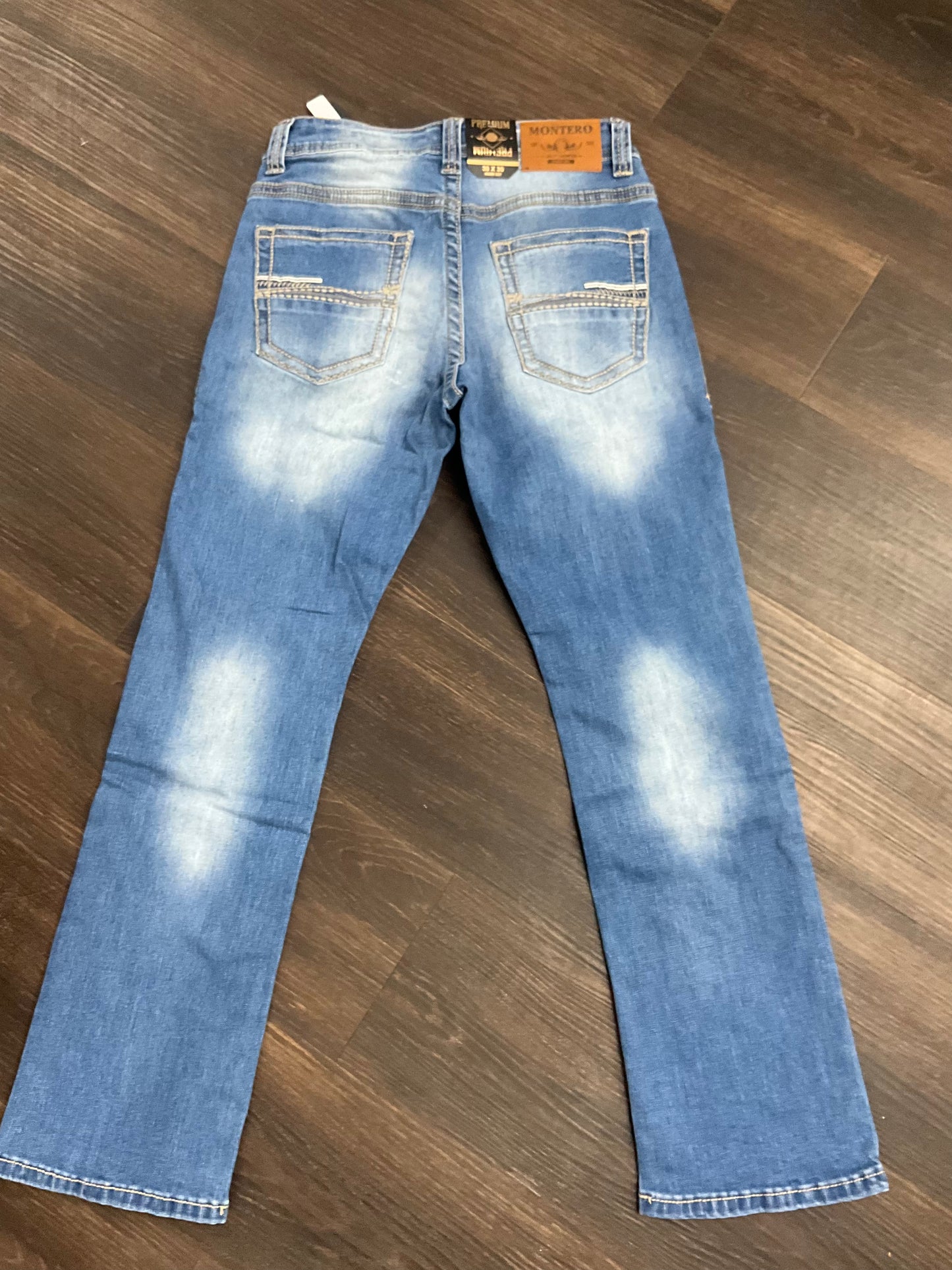 Montero Men Jeans MT4670-LT Modern Boot