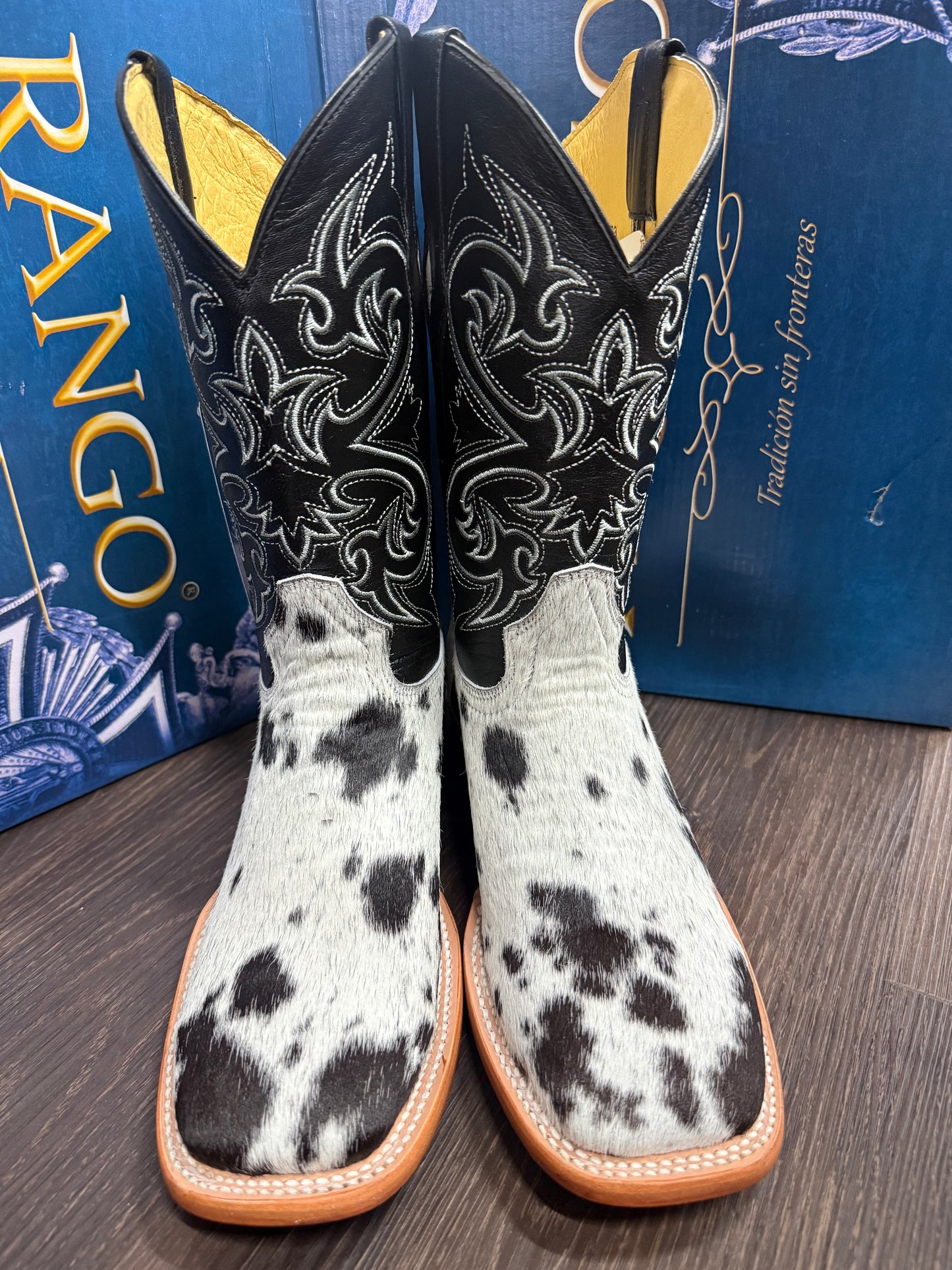Arango cowhide men boots pro-rodeo