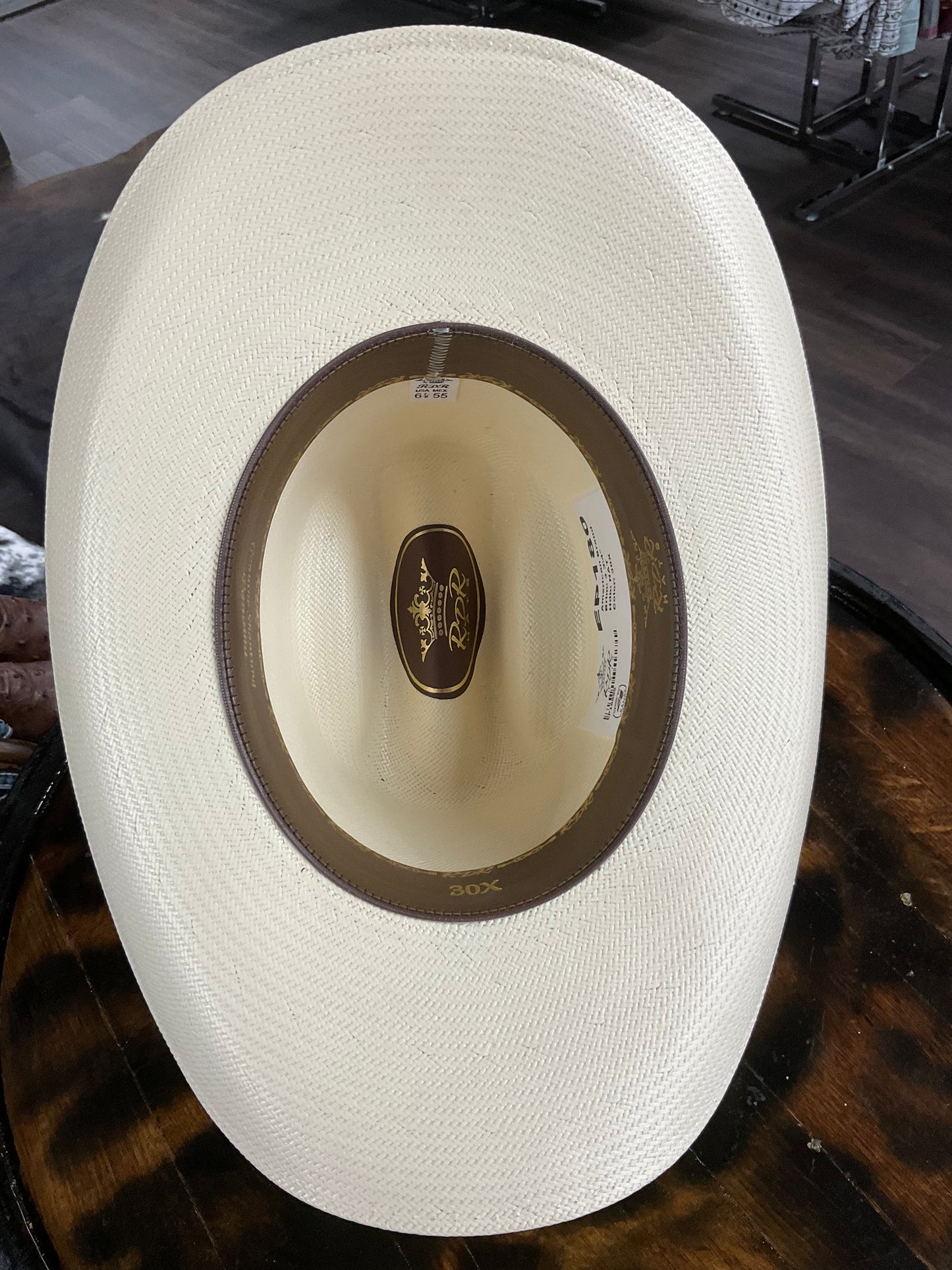 RDR Hat 30x EP180 Brim 3 3/4 “ genuine shantung pamana
