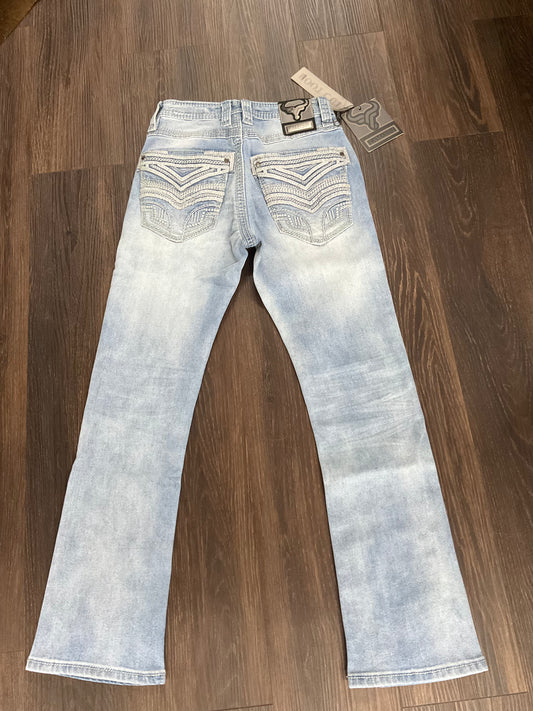 Pantalon lamasini doble costura LAM26503 LT blue men