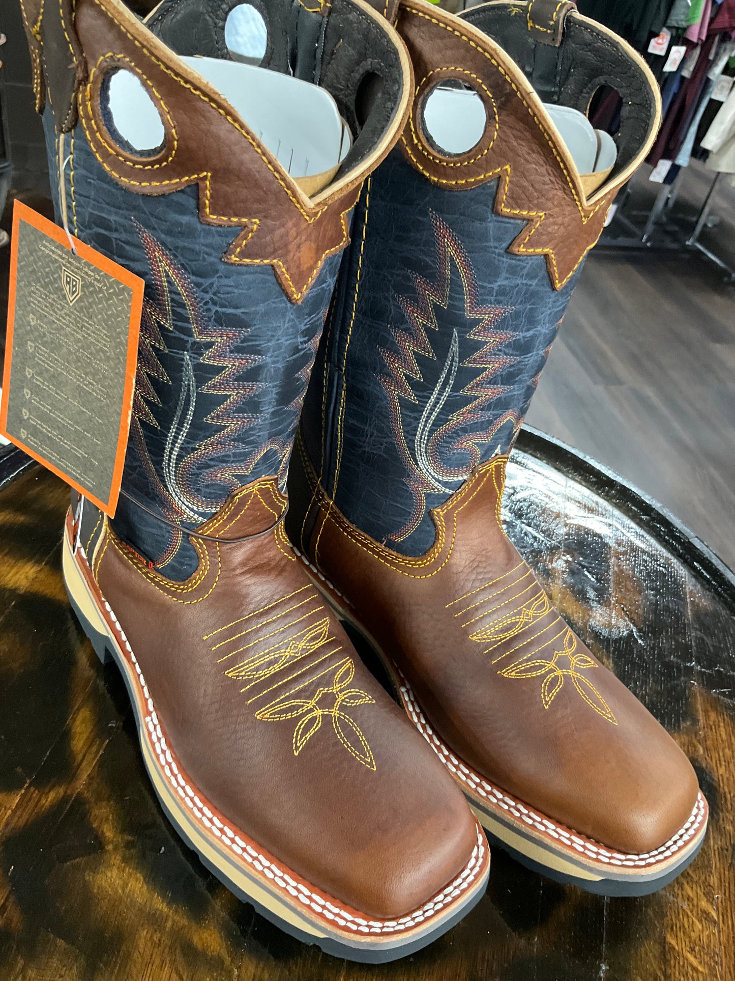 Bota Raptor floter miel TX blue , raptor negra No/casco Man