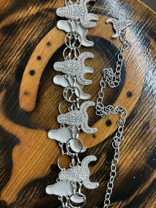 Cinto de mujer cadena ( belt chain) different styles