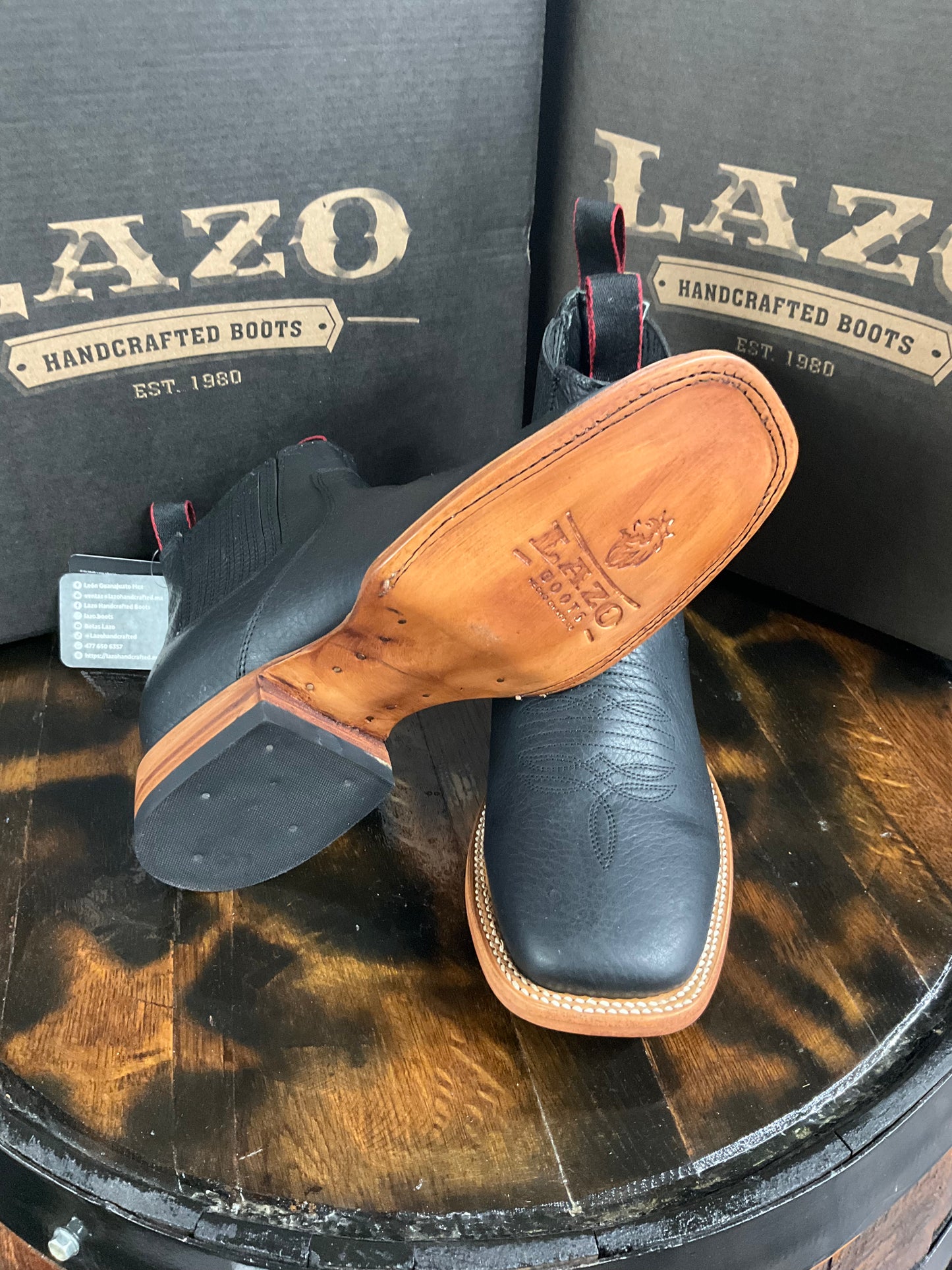 Botin Lazo Sling Negro (hombre ) Pro-Rodeo