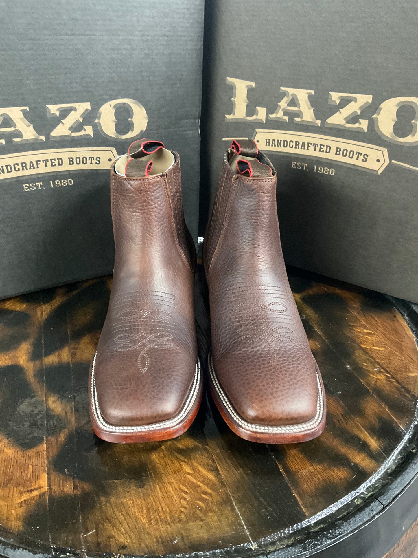 Botines Lazo Grisly Cafe ( hombre ) pro-rodeo