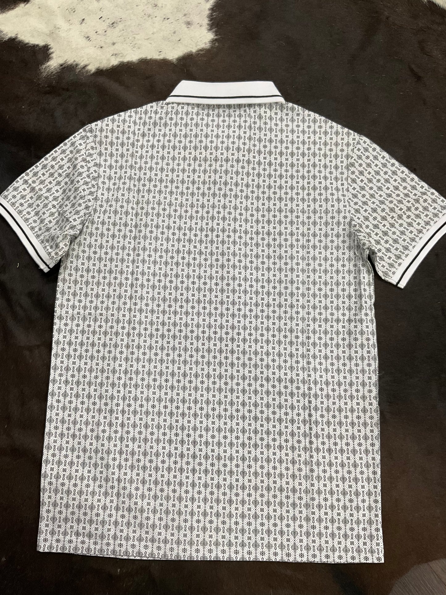 Lamasini Men Polo LAM28230 White Modern Fit