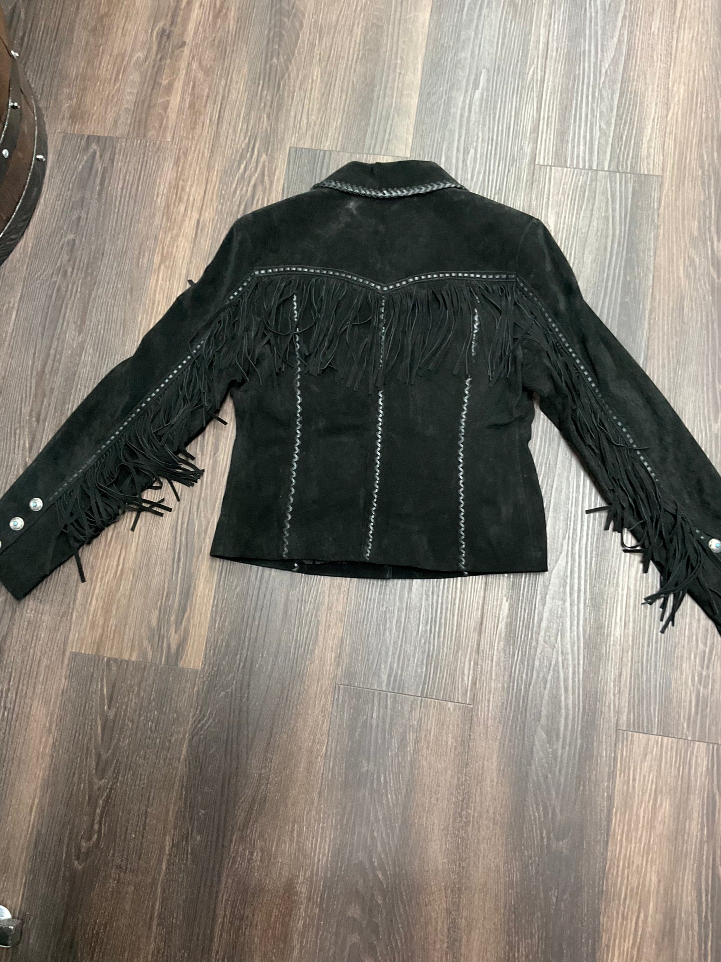 Scully women jacket suede black