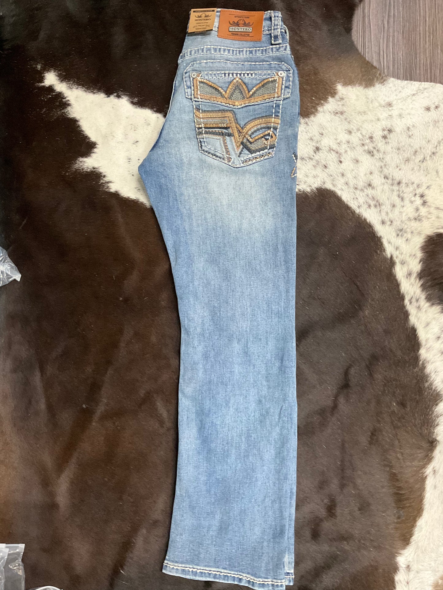 Pantalon Montero MT4656-LT Doble costura modern boot