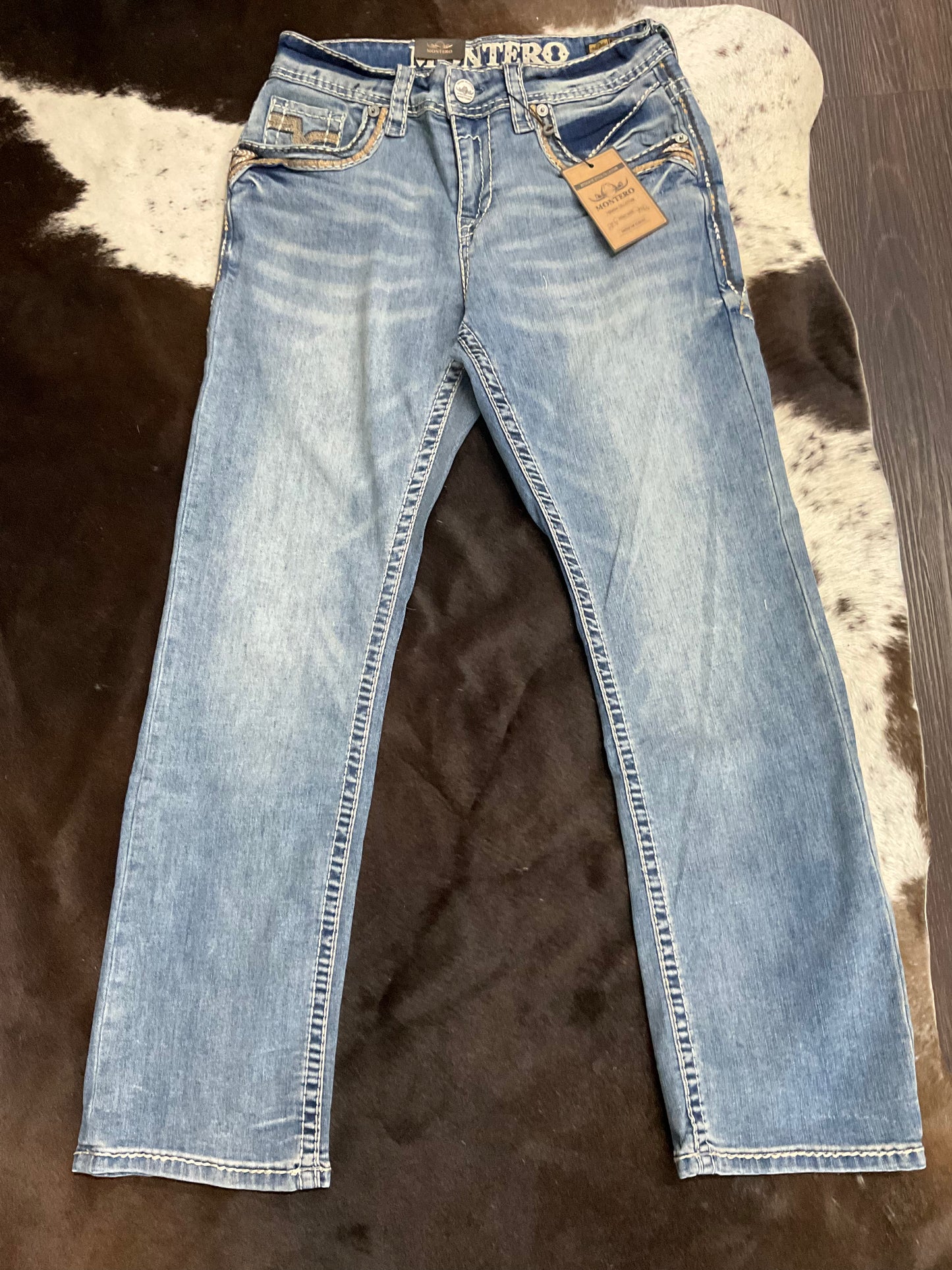 Pantalon Montero MT4656-LT Doble costura modern boot
