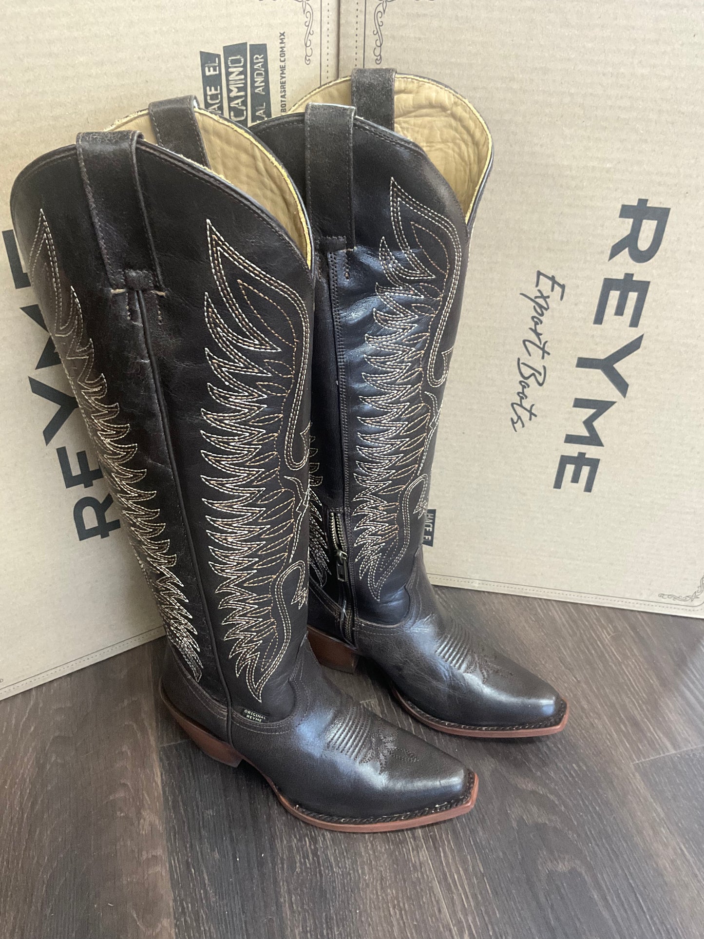 Bota dama Reyme Crack cafe/ crack cafe alta