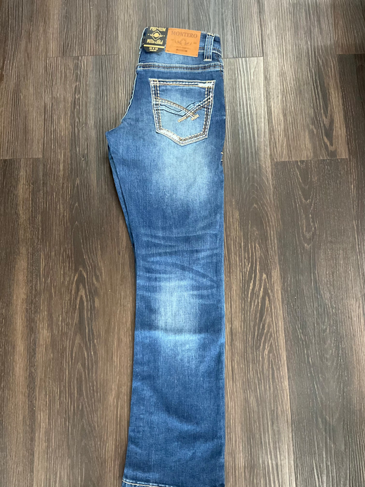 Pantalon montero MT4663-Med Blue Men