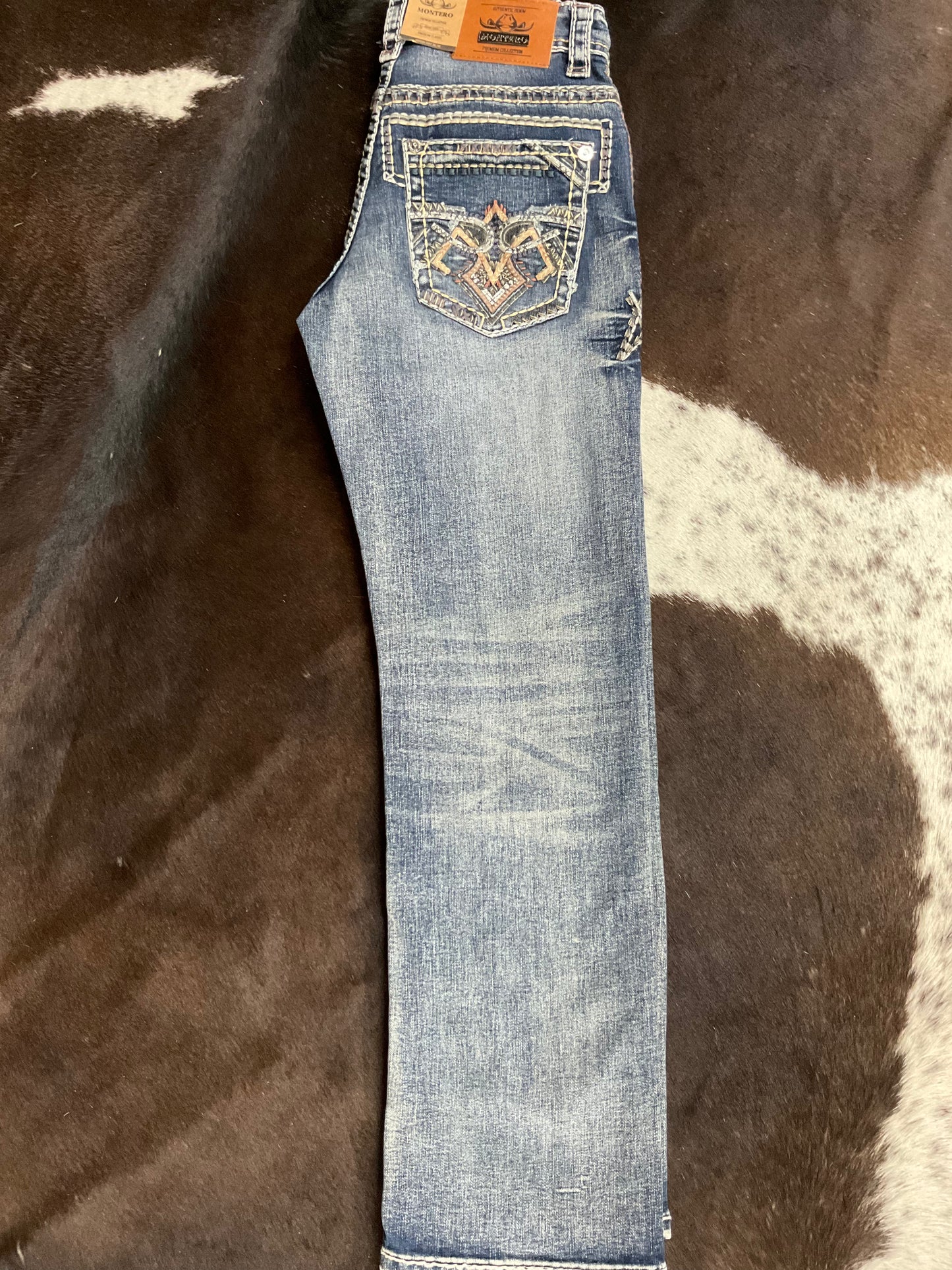 Montero Men Jean MT4661-MED Med Blue