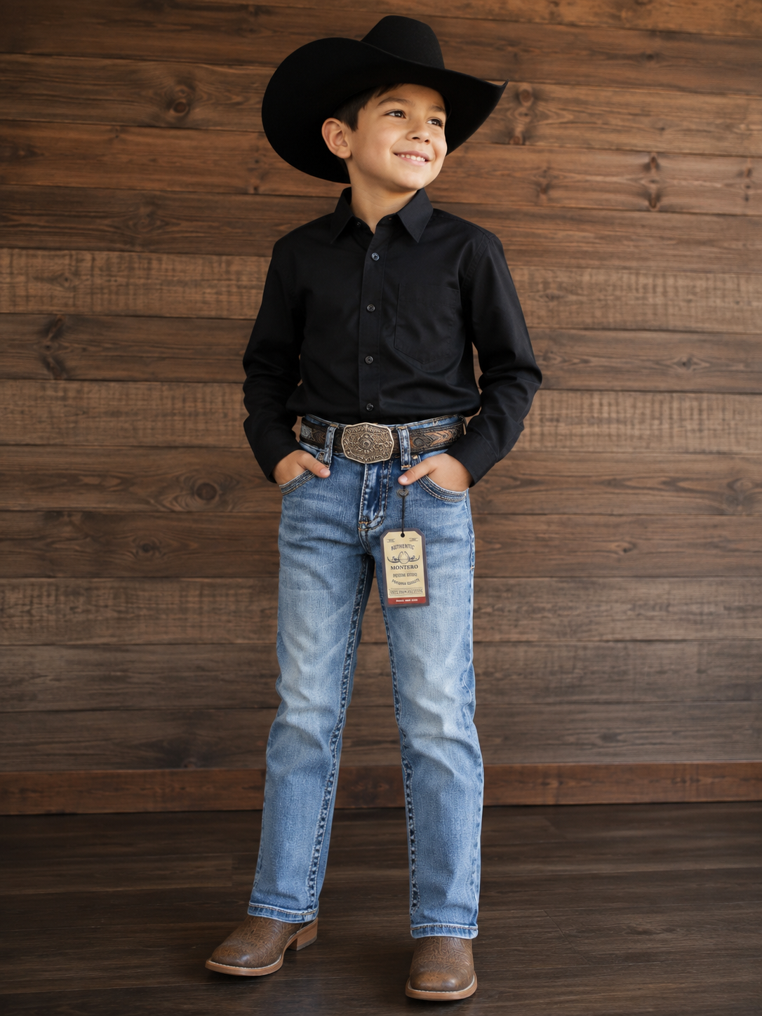 Montero Kids jeans MT4677-LT Modern Boot