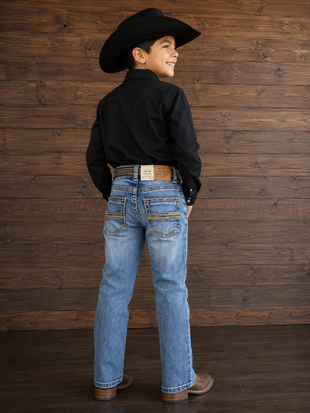 Montero Kids jeans MT4677-LT Modern Boot