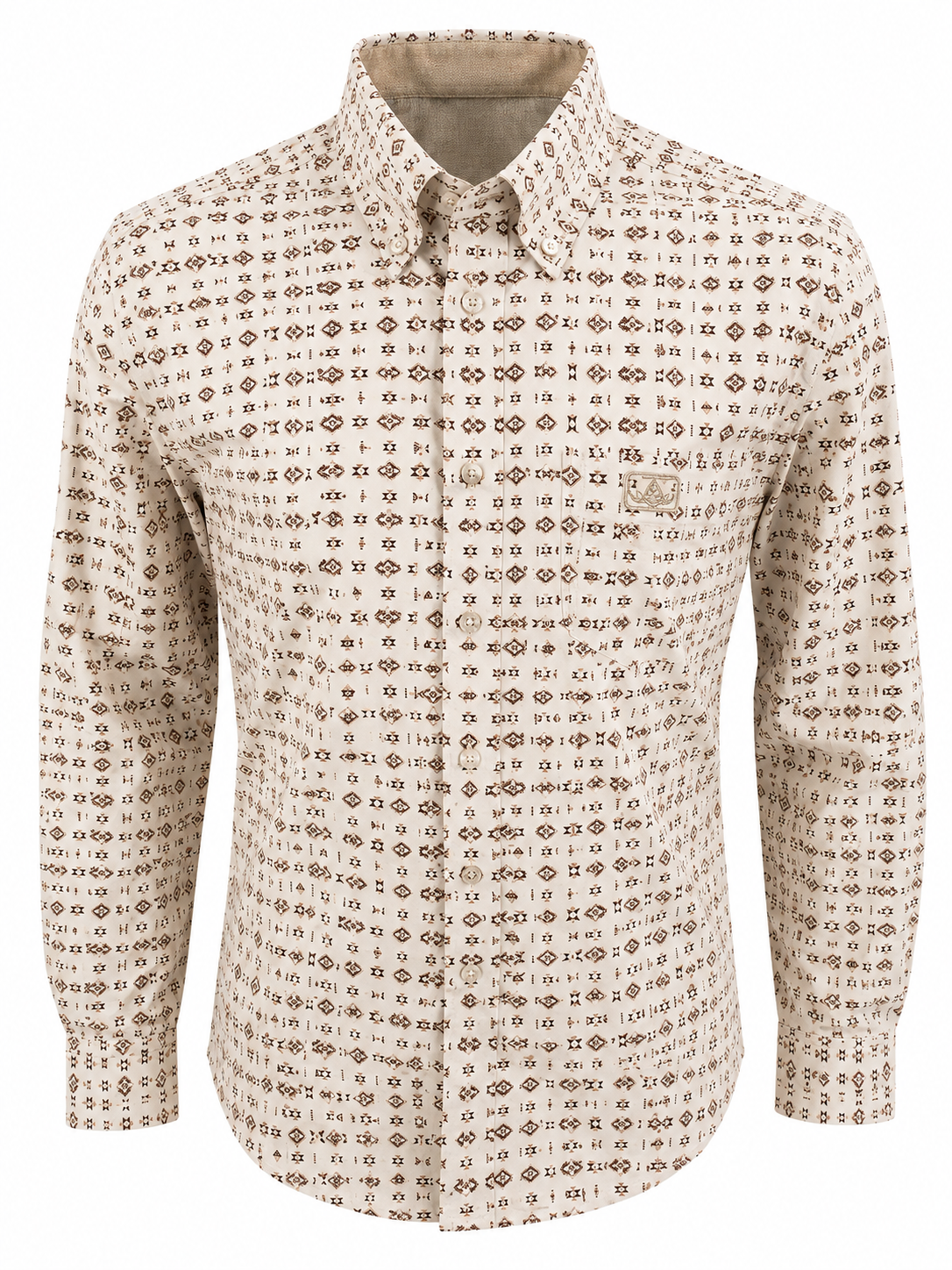 Montero Men’s Shirt MT4059 Beige long sleeve